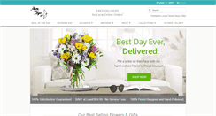 Desktop Screenshot of flowersinflight.com